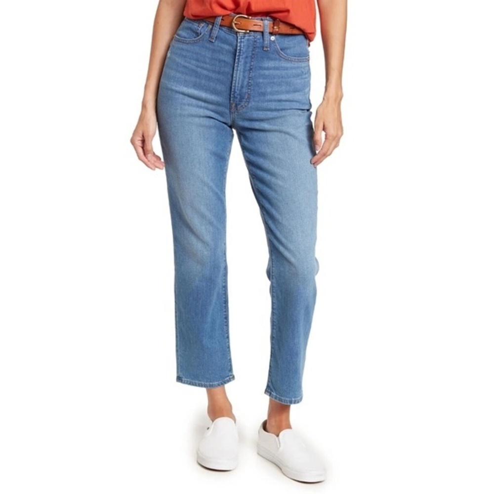 NEW Madewell Perfect Vintage Cropped Jeans in Cartigan Wash New with Tag